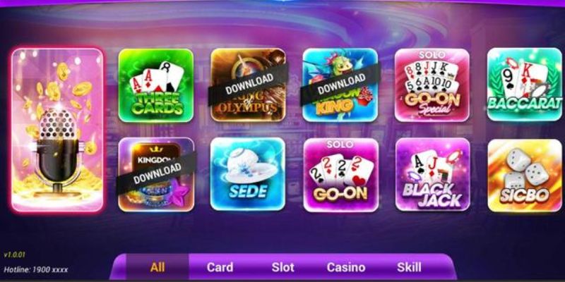 Đa dạng các thể loại game mới mẻ, hấp dẫn